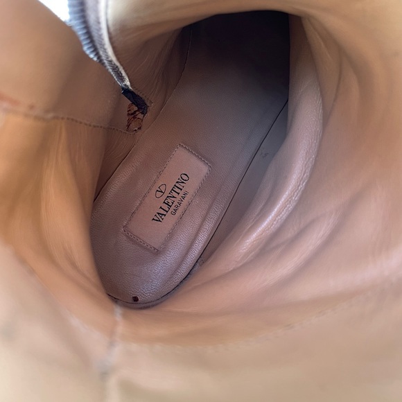 Valentino Ascot Ribbon Lace-Up Riding Boot, Sz 38.5 - Picture 13 of 16